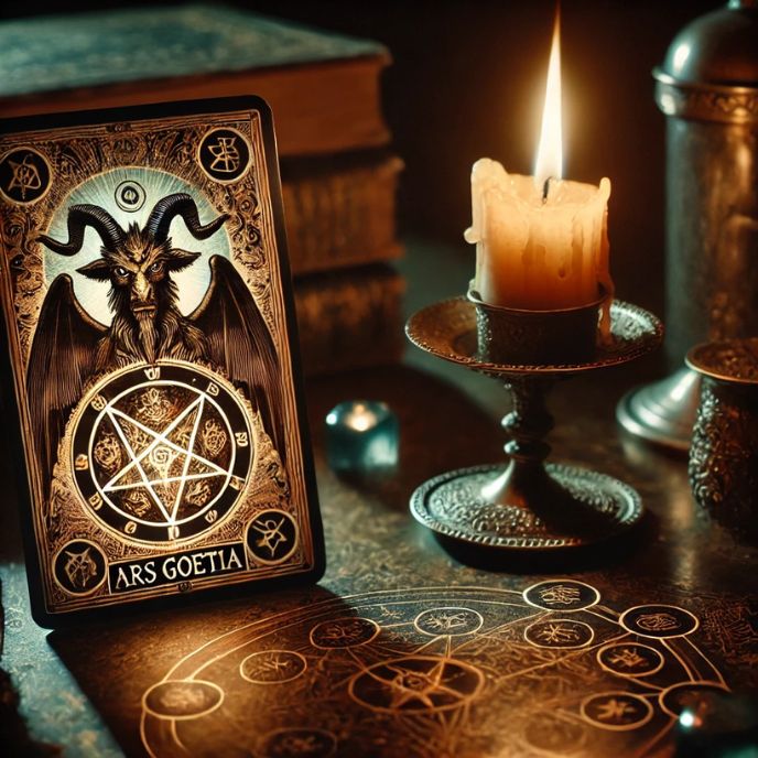 ars goetia tarot one card readings
